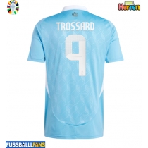 Belgien Leandro Trossard #9 Auswärtstrikot EM 2024 Kurzarm